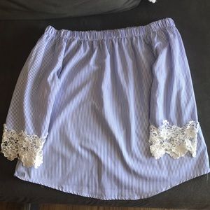 Off the shoulder top